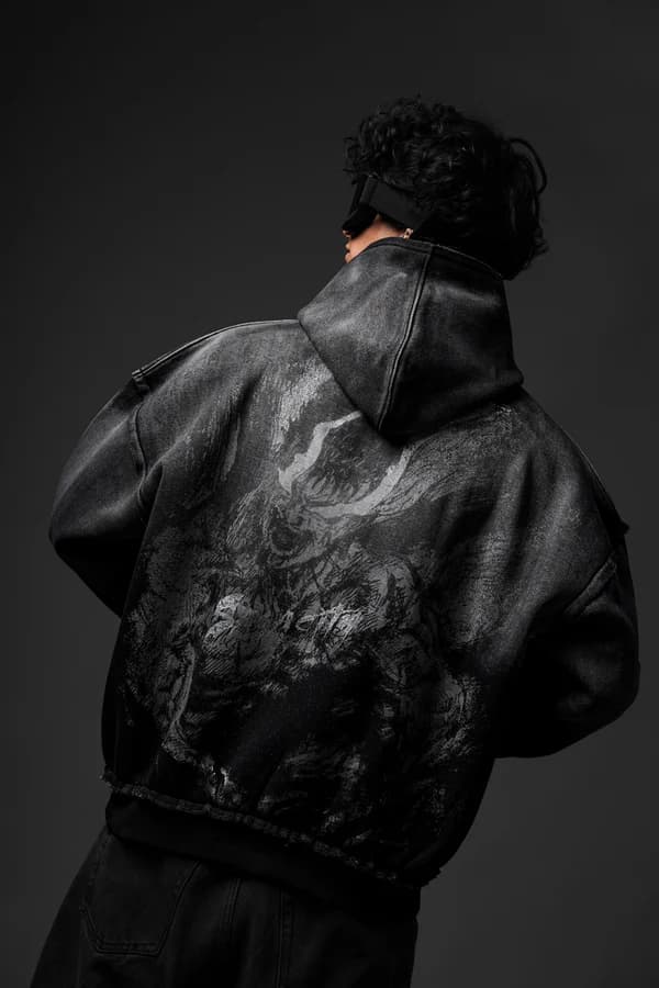 Gothic Gradient Hoodie | Karmik