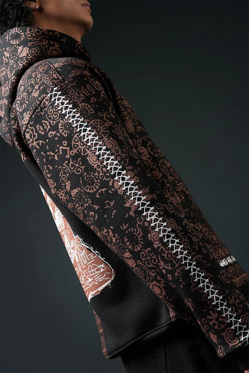 Dualism: Bronze & Black Hoodie | Karmik