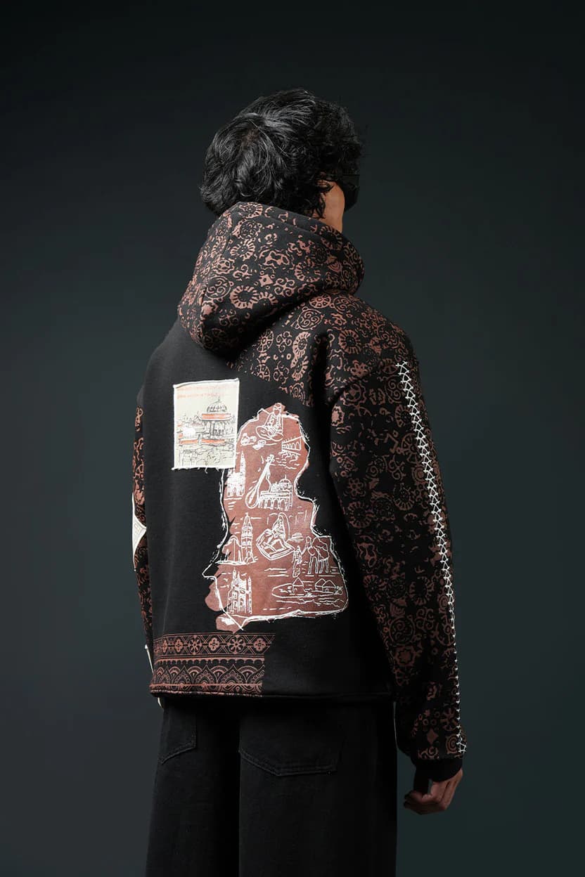 Dualism: Bronze & Black Hoodie | Karmik