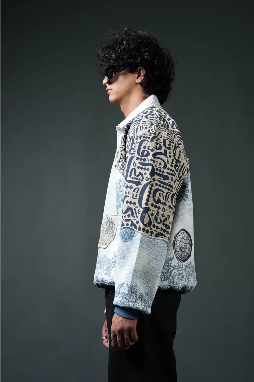 Solitude Patchwork Sweatshirt | Karmik