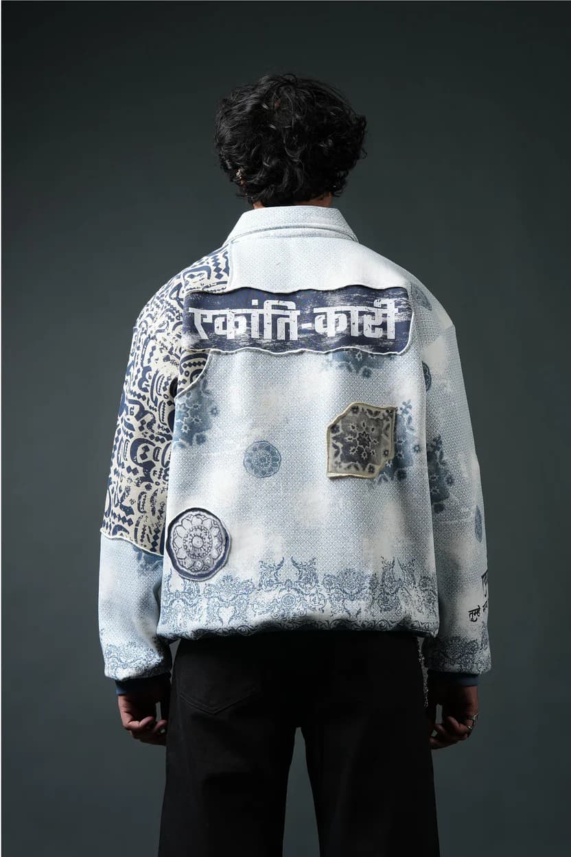 Solitude Patchwork Sweatshirt | Karmik