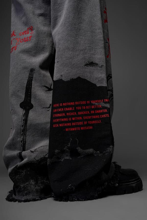 Monogatari Denim rear view | Karmik