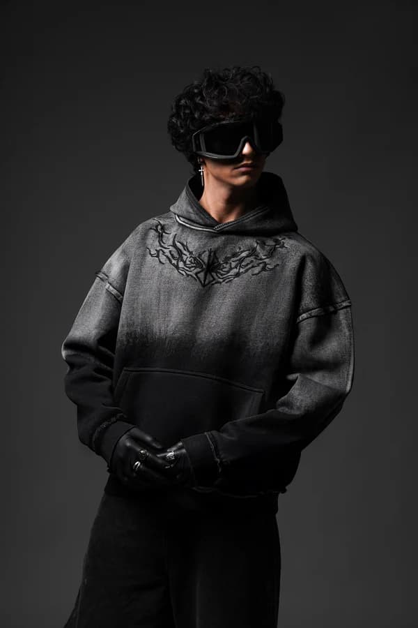 Gothic Gradient Hoodie | Karmik