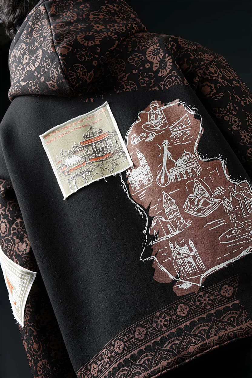 Dualism: Bronze & Black Hoodie | Karmik