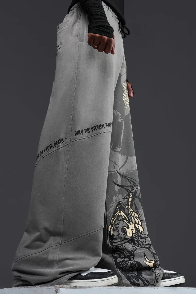 Monochrome Drake Bottoms | Karmik