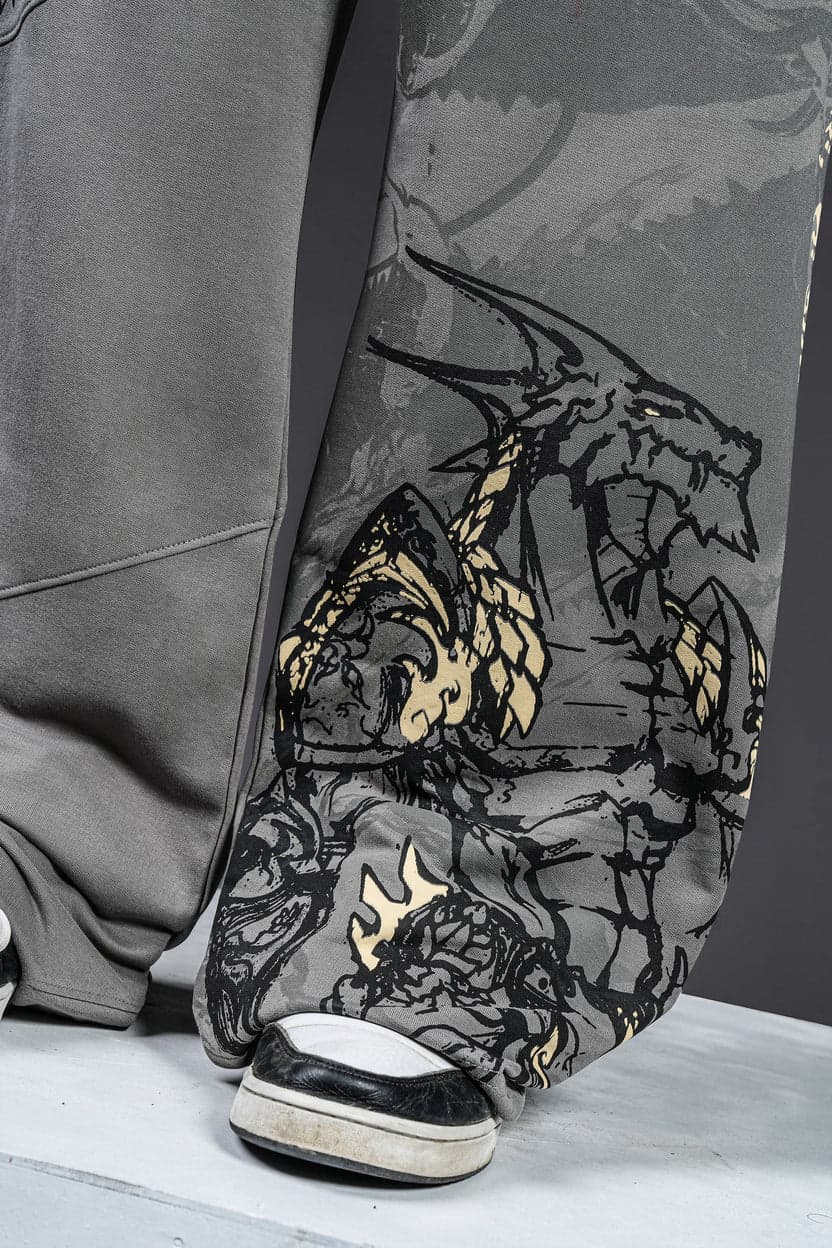 Monochrome Drake Bottoms | Karmik