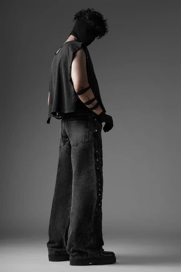 Blueprint Noir Denim side view | Karmik